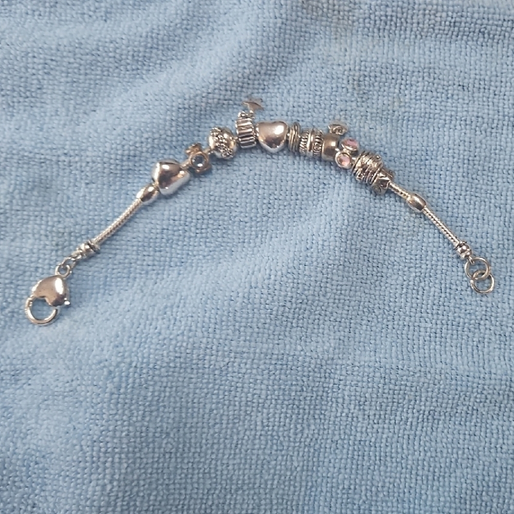 Silver Charm Bracelet